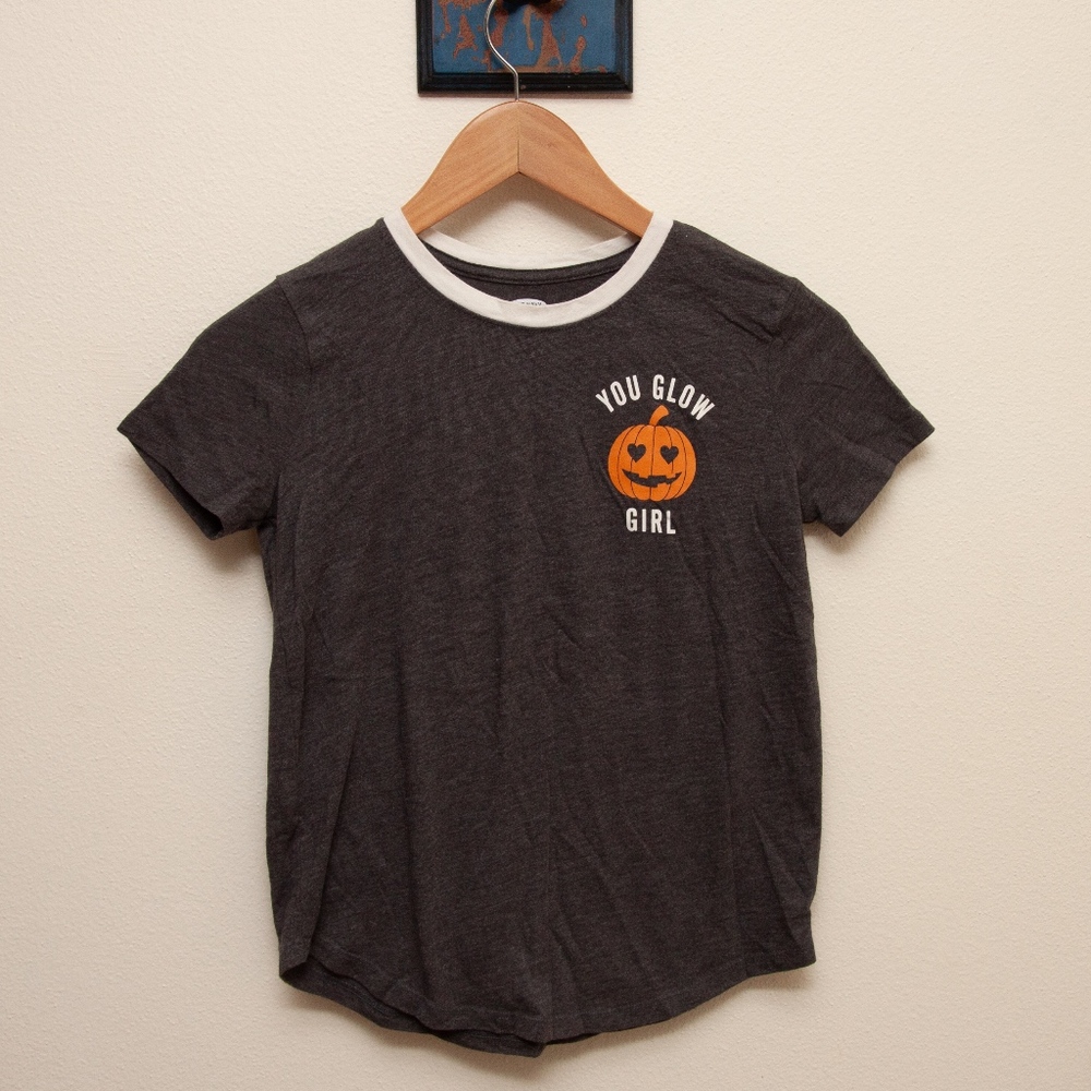 Old Navy Halloween Pumpkin Tee